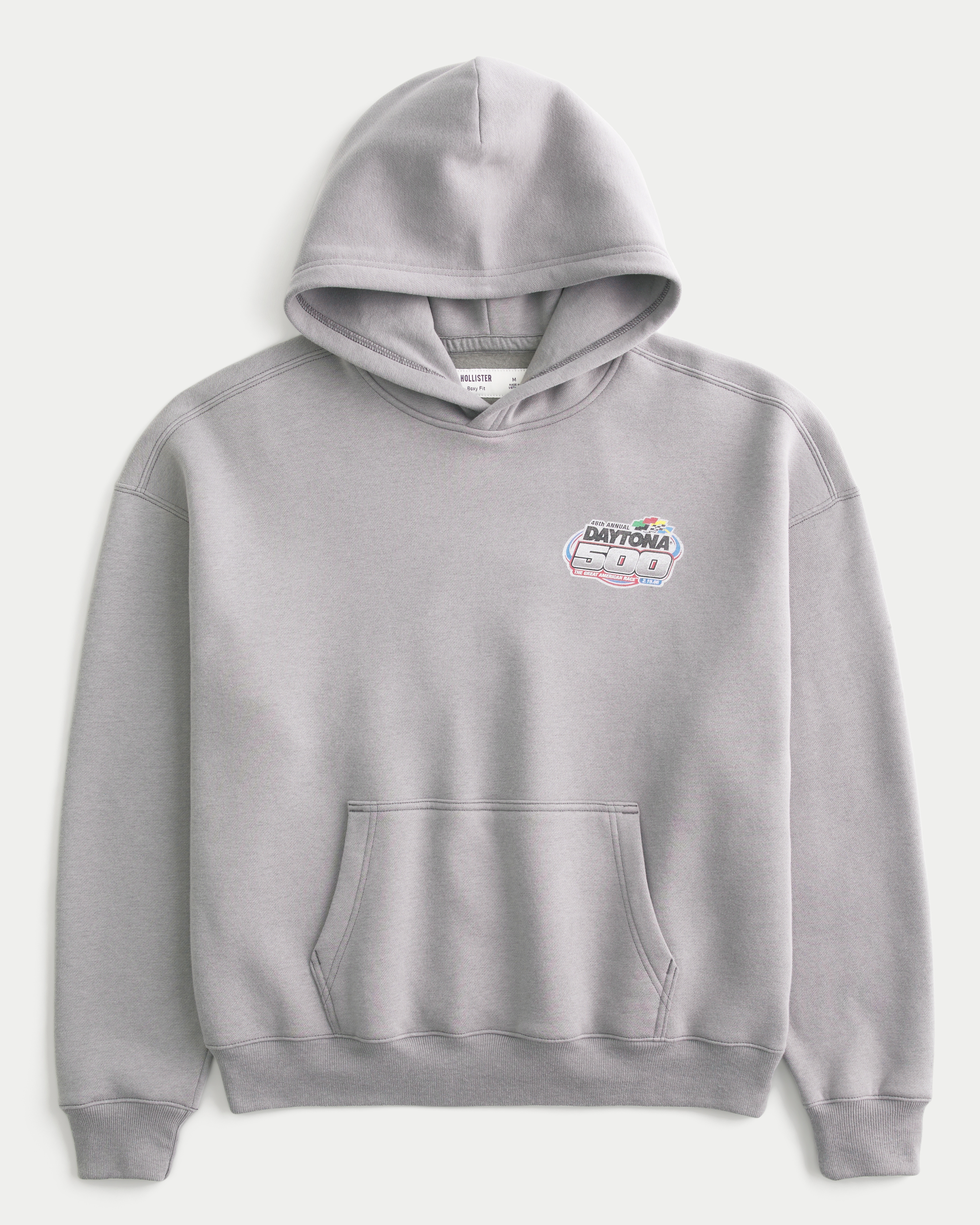 Boxy NASCAR Daytona 500 Graphic Hoodie