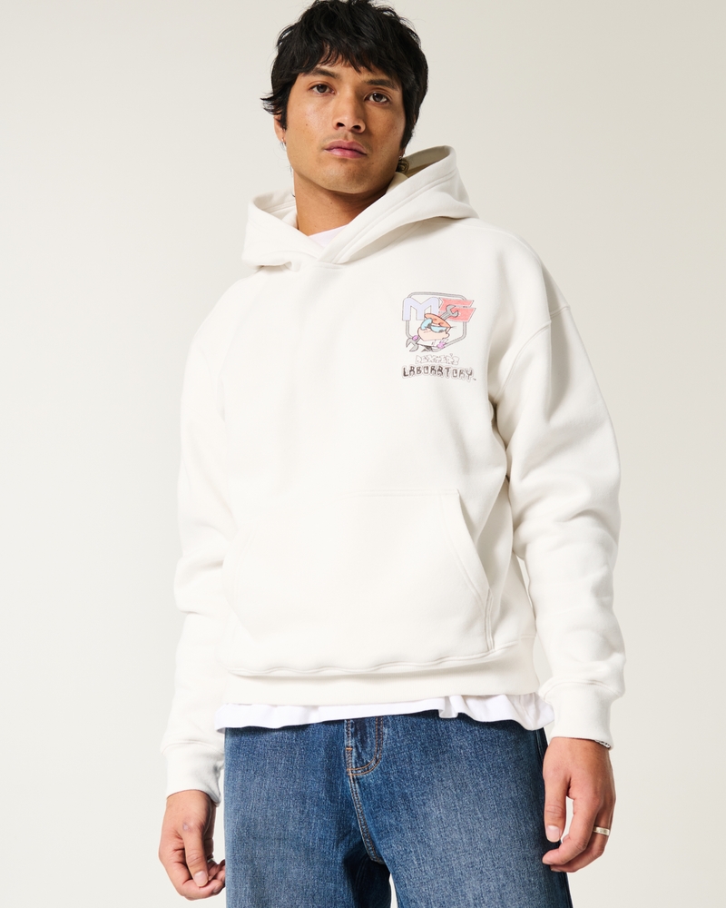 Boxy Dexter's Laboratory Graphic Hoodie