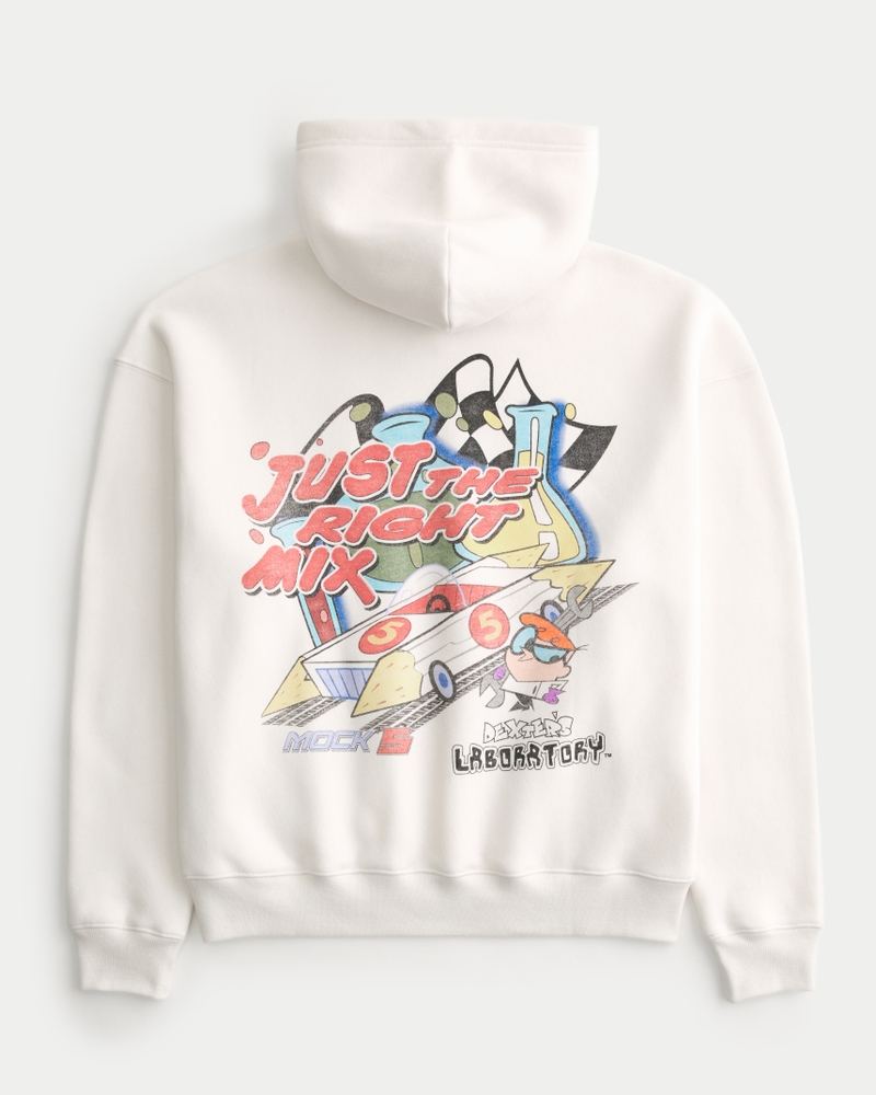 Boxy Dexter's Laboratory Graphic Hoodie