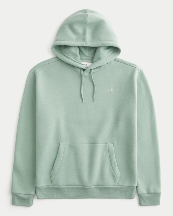 Icon Hoodie, Eucalyptus Green view 1