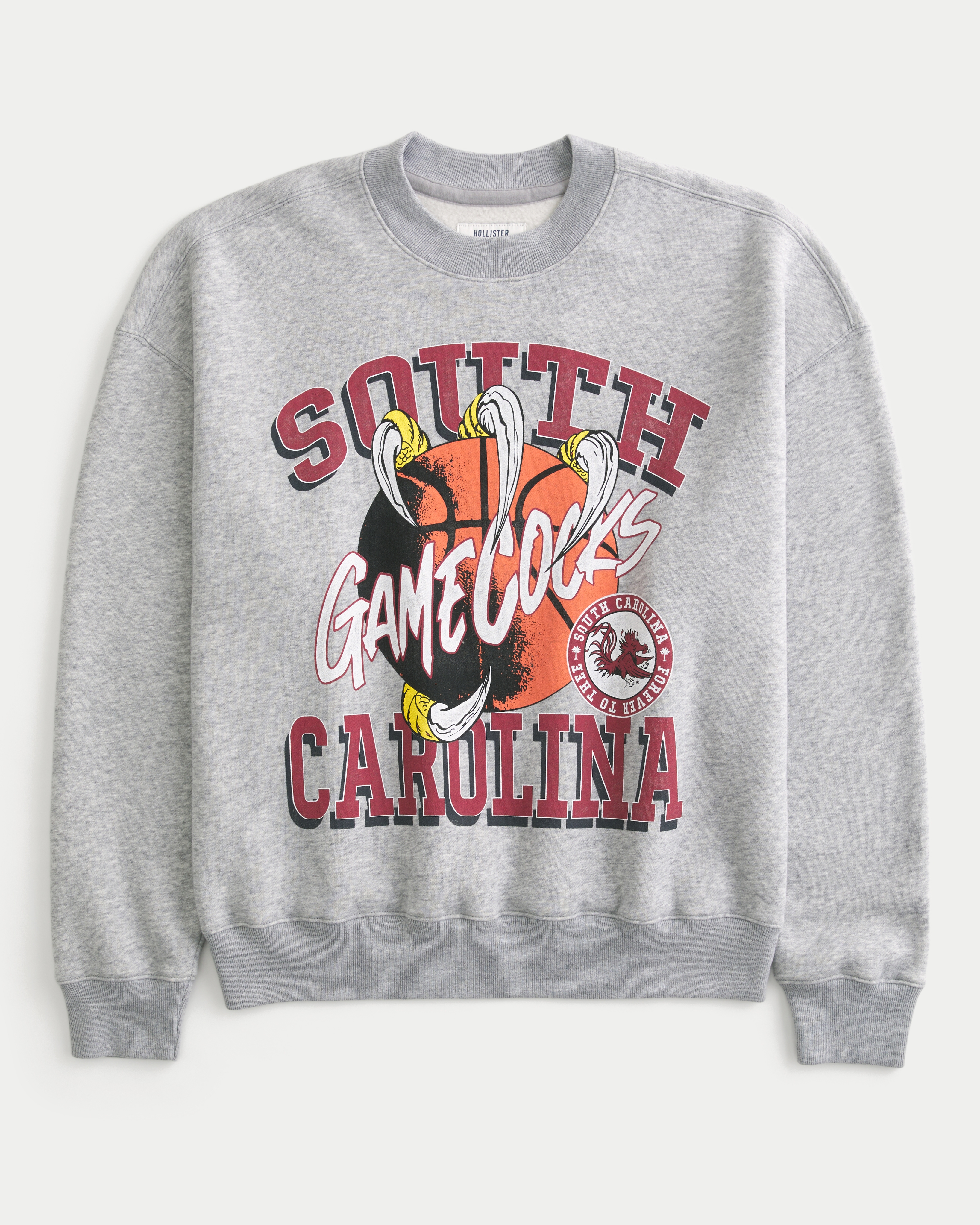 Boxy University of South Carolina Graphic Crew Sweatshirt