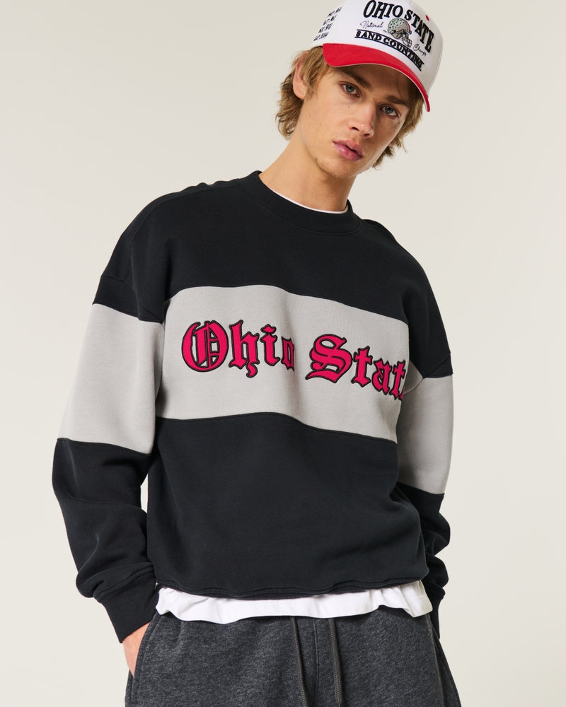 Ohio State Buckeyes National Champions Graphic Crew Sweatshirt
