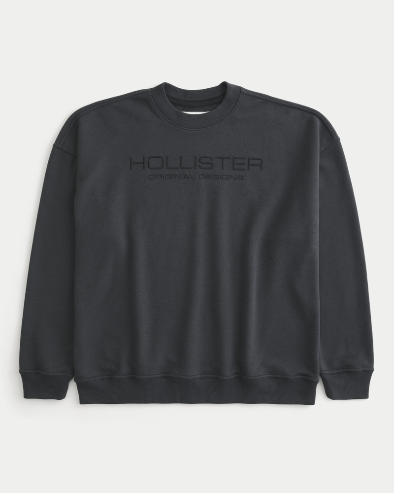 Hollister 半袖 クルーネック ロゴ バギー グラフィック Tシャツ メンズ バギー ロゴグラフィックTシャツ | メンズ トップス