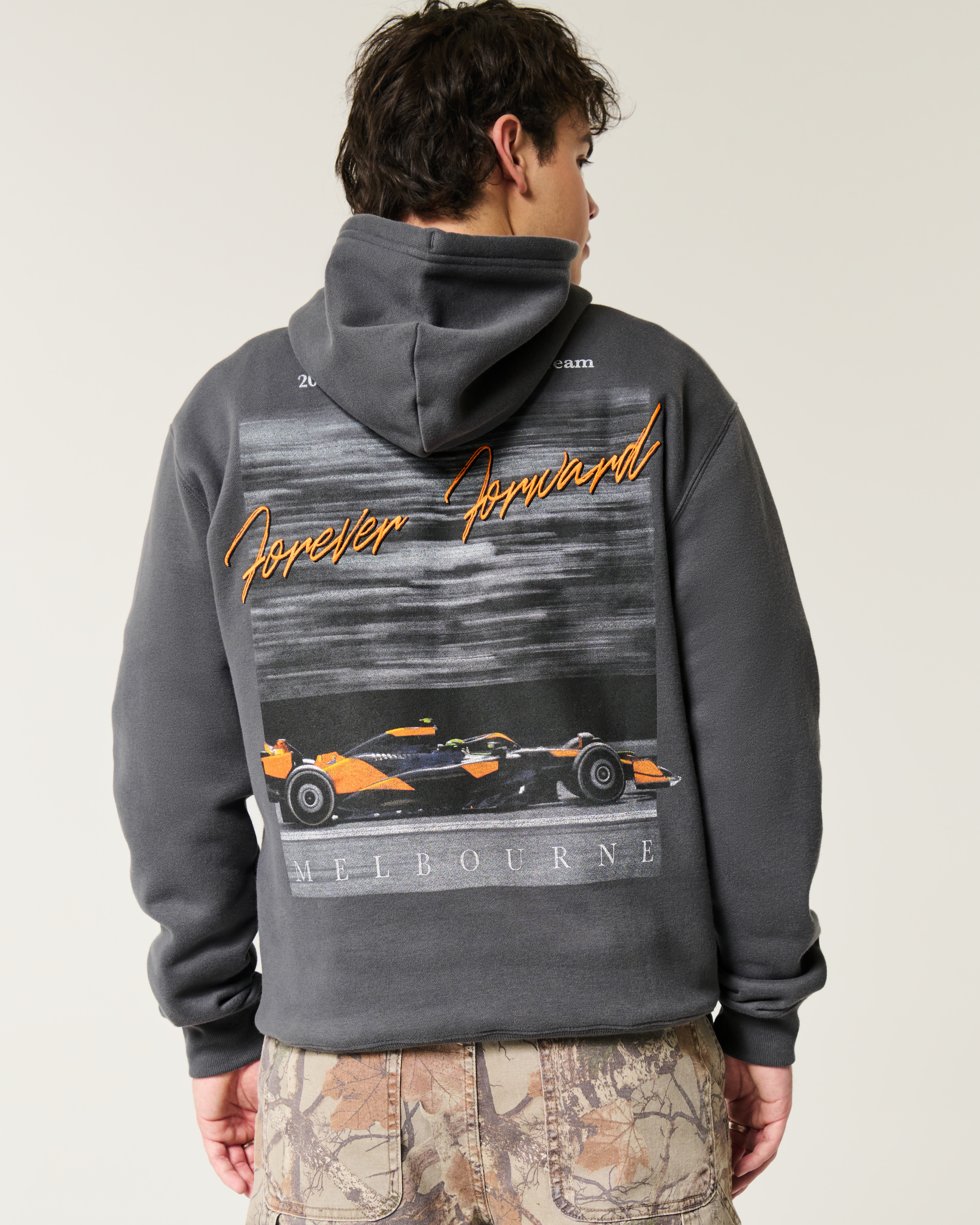 Relaxed McLaren Forever Forward Graphic Hoodie