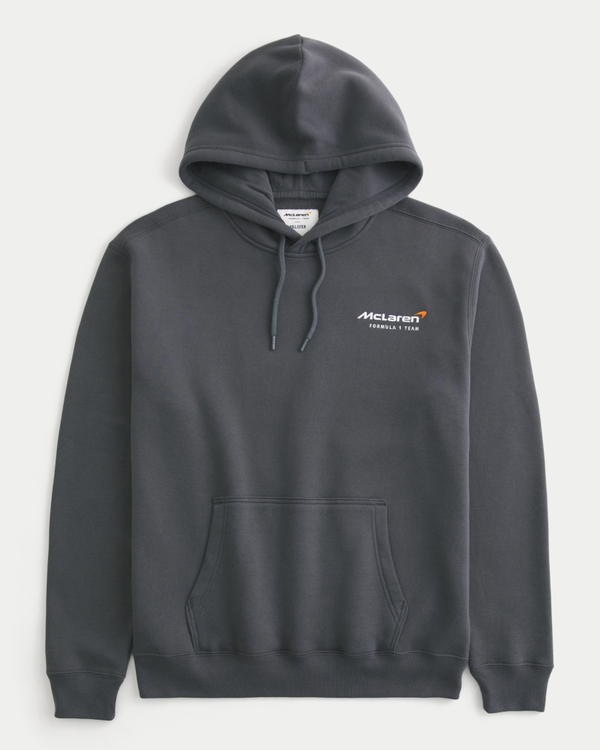 Relaxed McLaren Forever Forward Graphic Hoodie, Dark Gray view 2