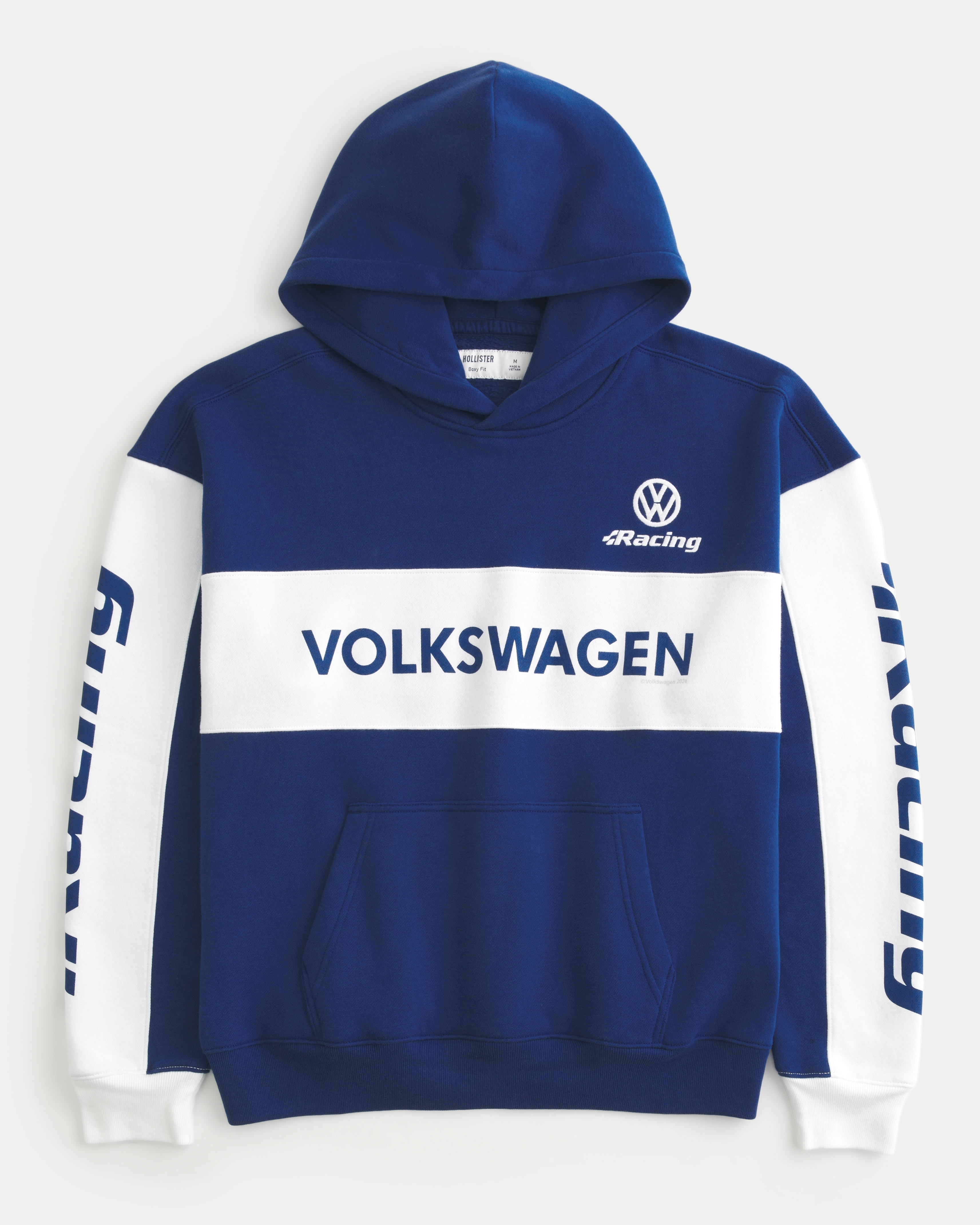 Boxy Volkswagen Racing Graphic Hoodie