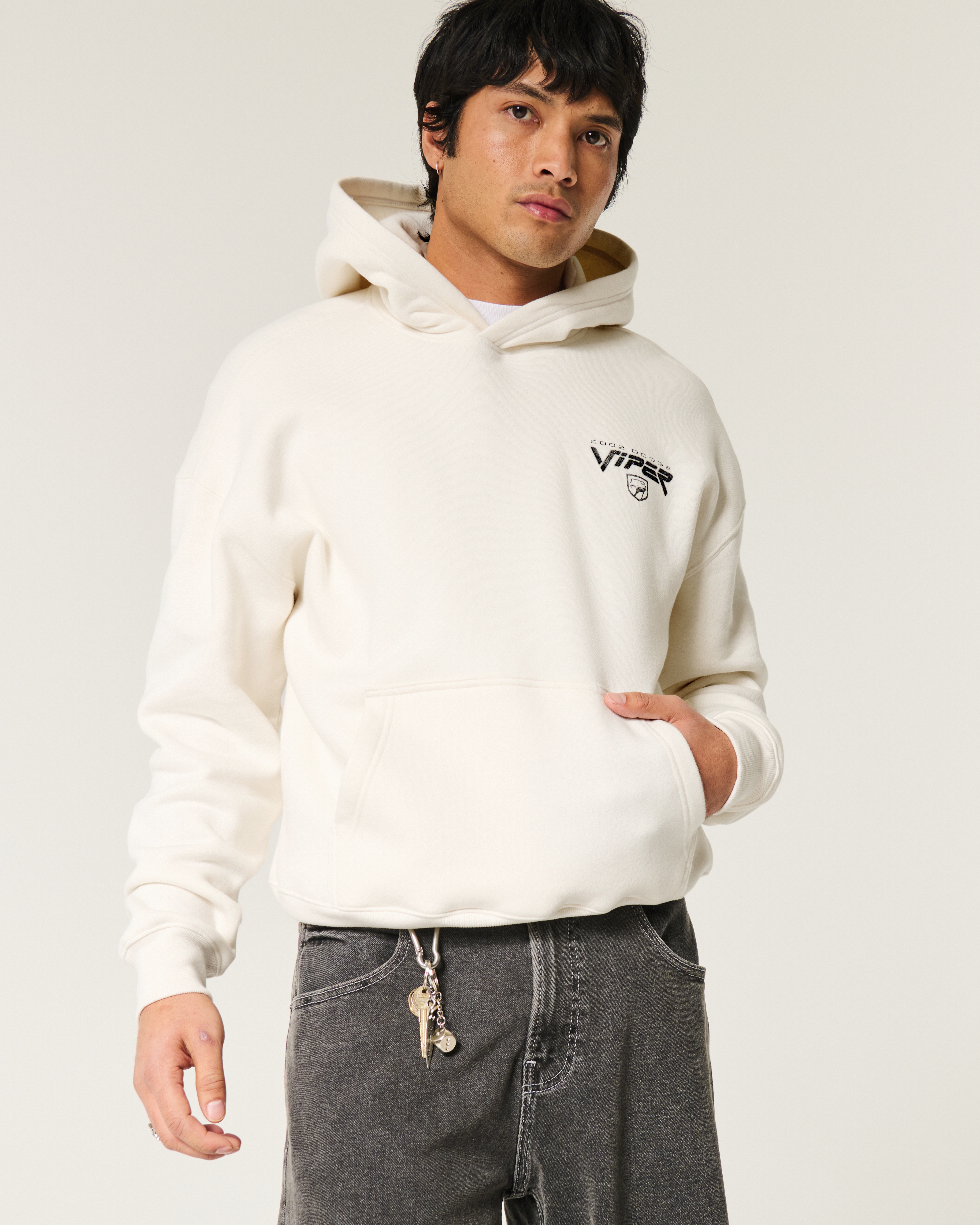 ★Hollister.co★トヨタスープラグラフィックパーカー Men's Boxy Toyota Supra Graphic Hoodie | Men's Graphics Shop
