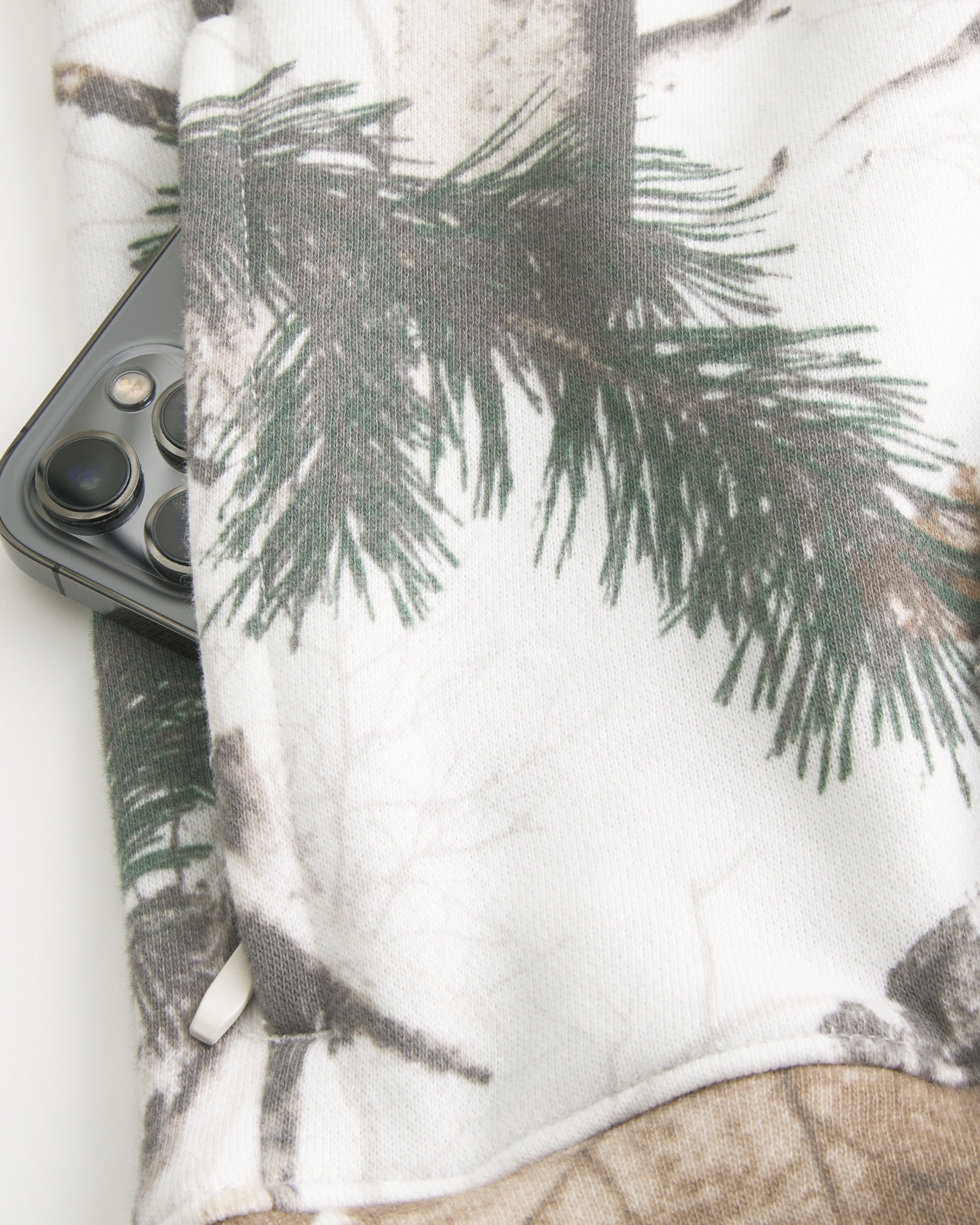 Boxy Camo Hoodie