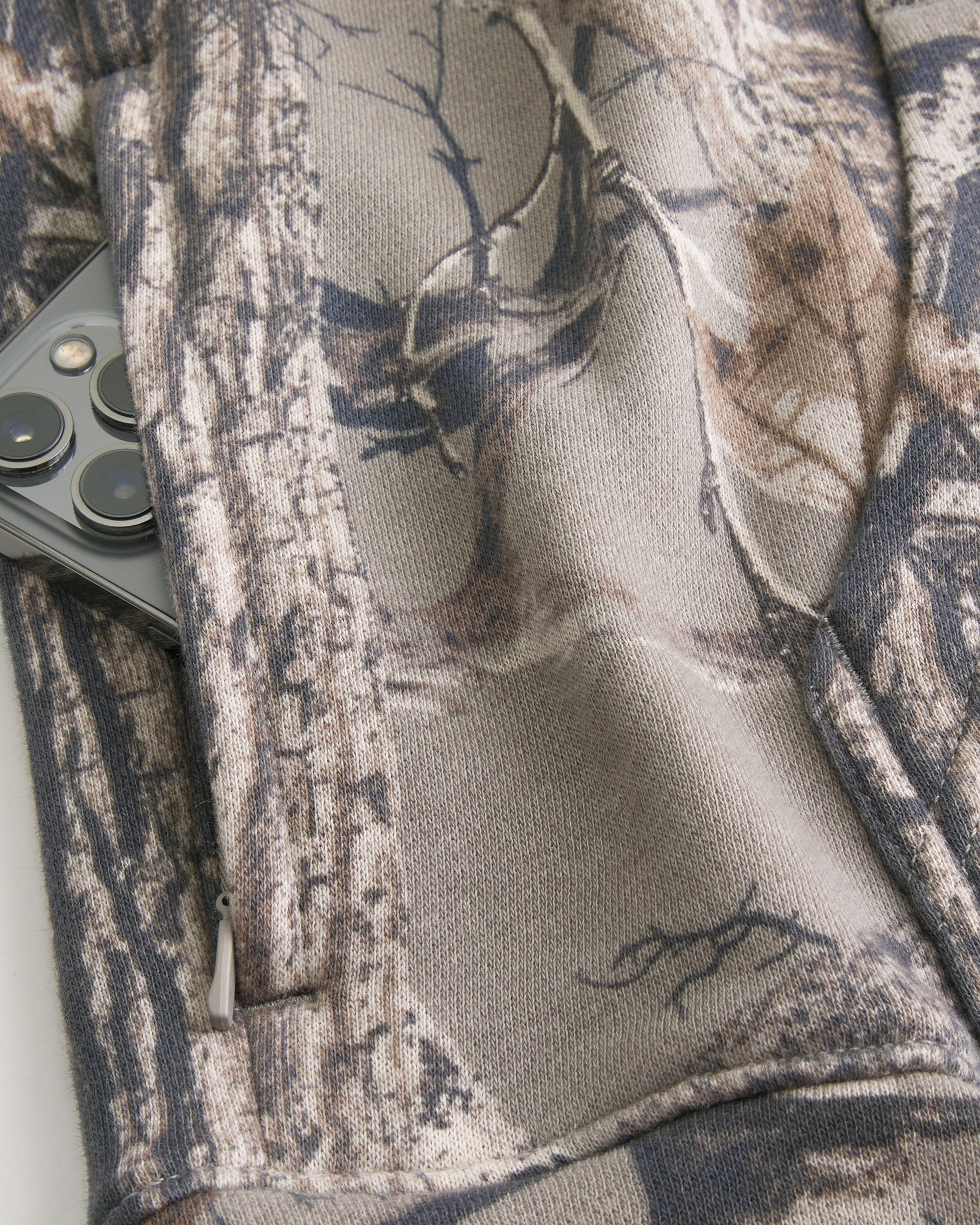 Men's Boxy Camo Hoodie | Men's Sleepwear & Loungewear