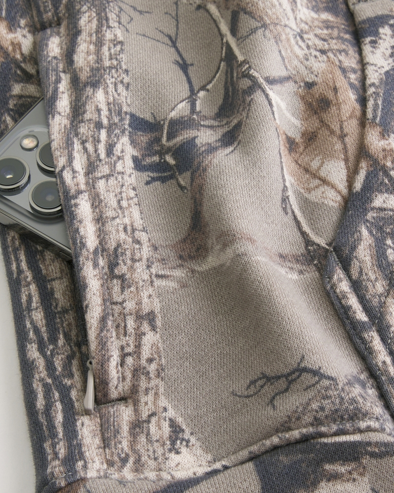 Boxy Camo Hoodie