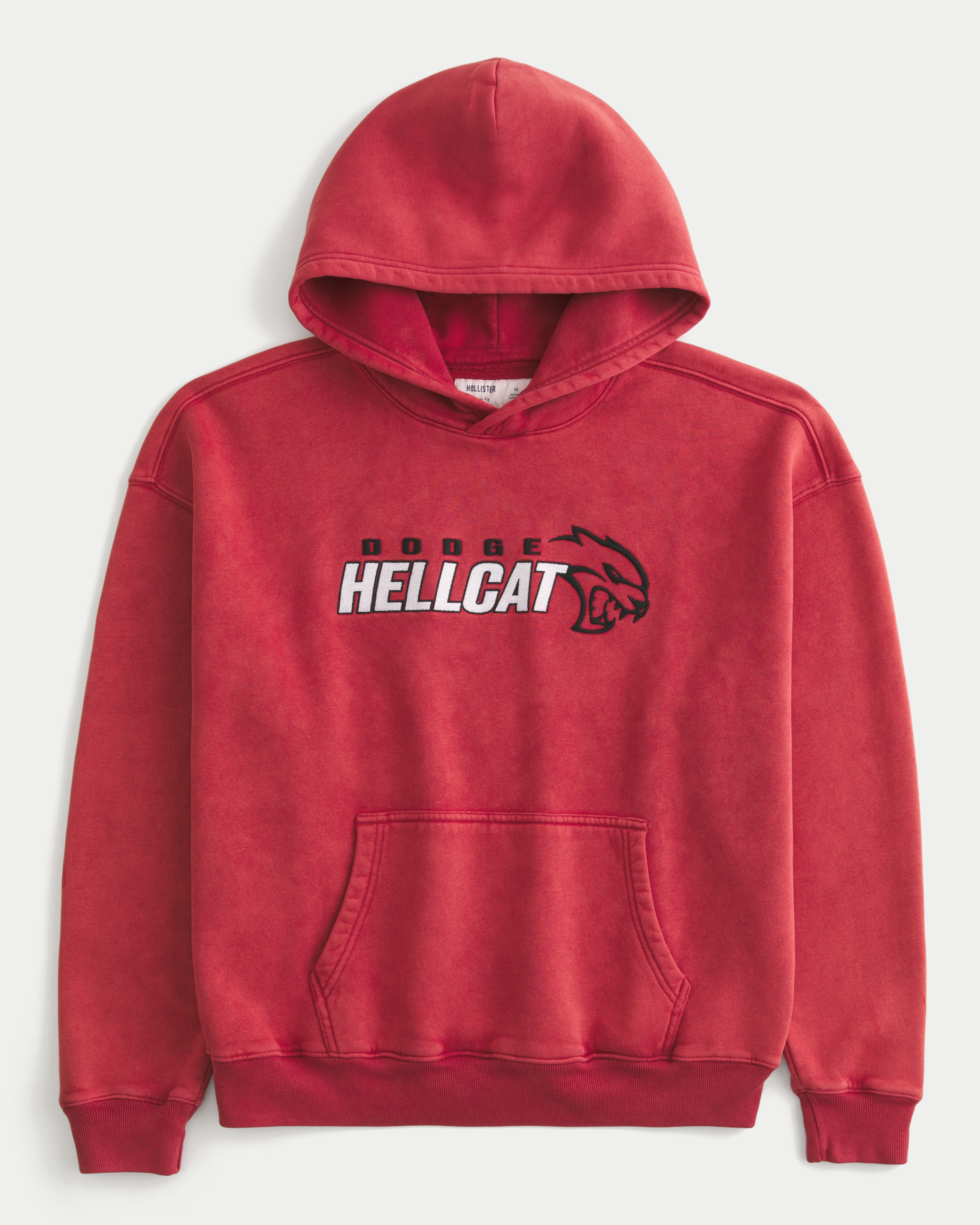 Boxy Dodge Hellcat Graphic Hoodie