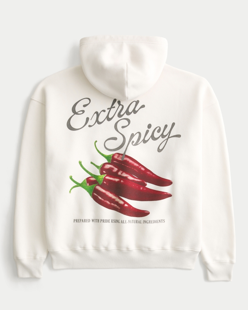 Extra Spicy Peppers Graphic Hoodie