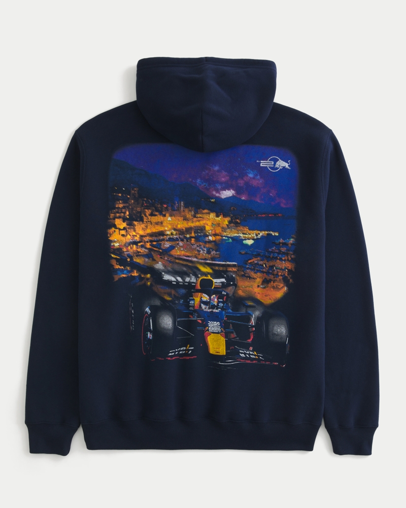 Relaxed Oracle Red Bull Racing Graphic Hoodie