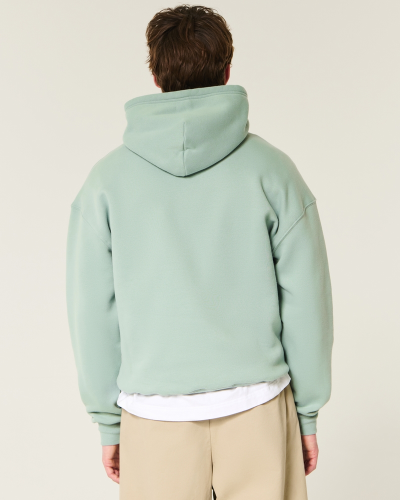 Boxy Rhode Island Graphic Hoodie