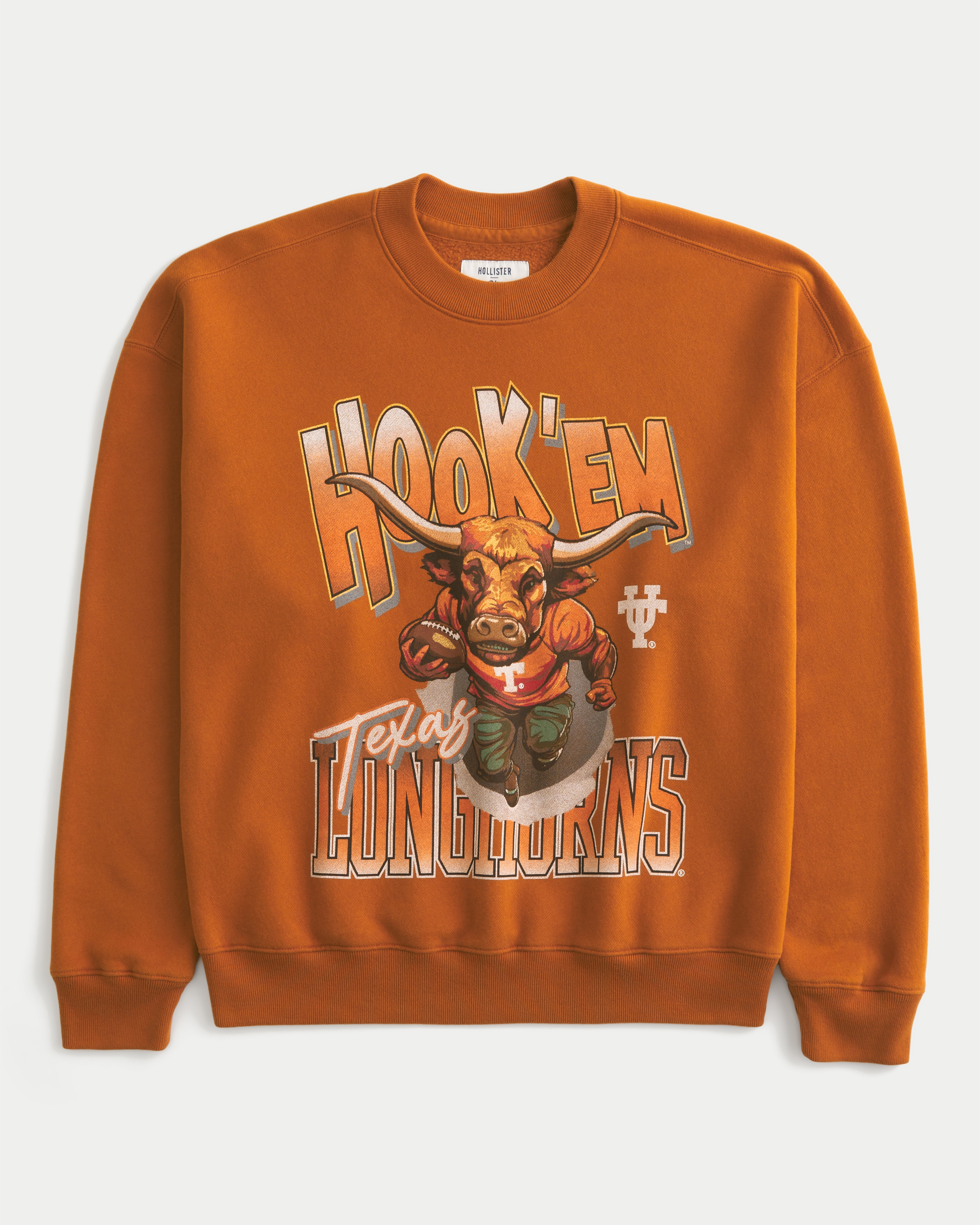 University of Texas at Austin Longhorns Graphic Crew Sweatshirt