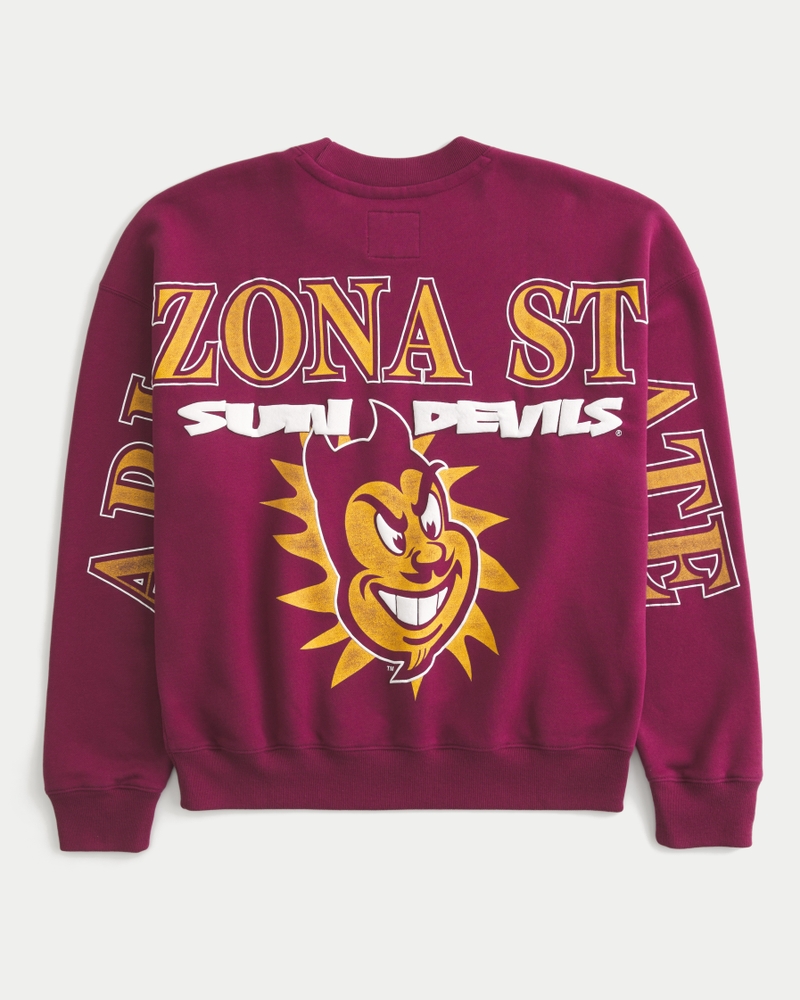 ★Hollister Co.★アリゾナ州立大学サンデビルズパーカー Men's Arizona State Sun Devils Graphic Crew Sweatshirt