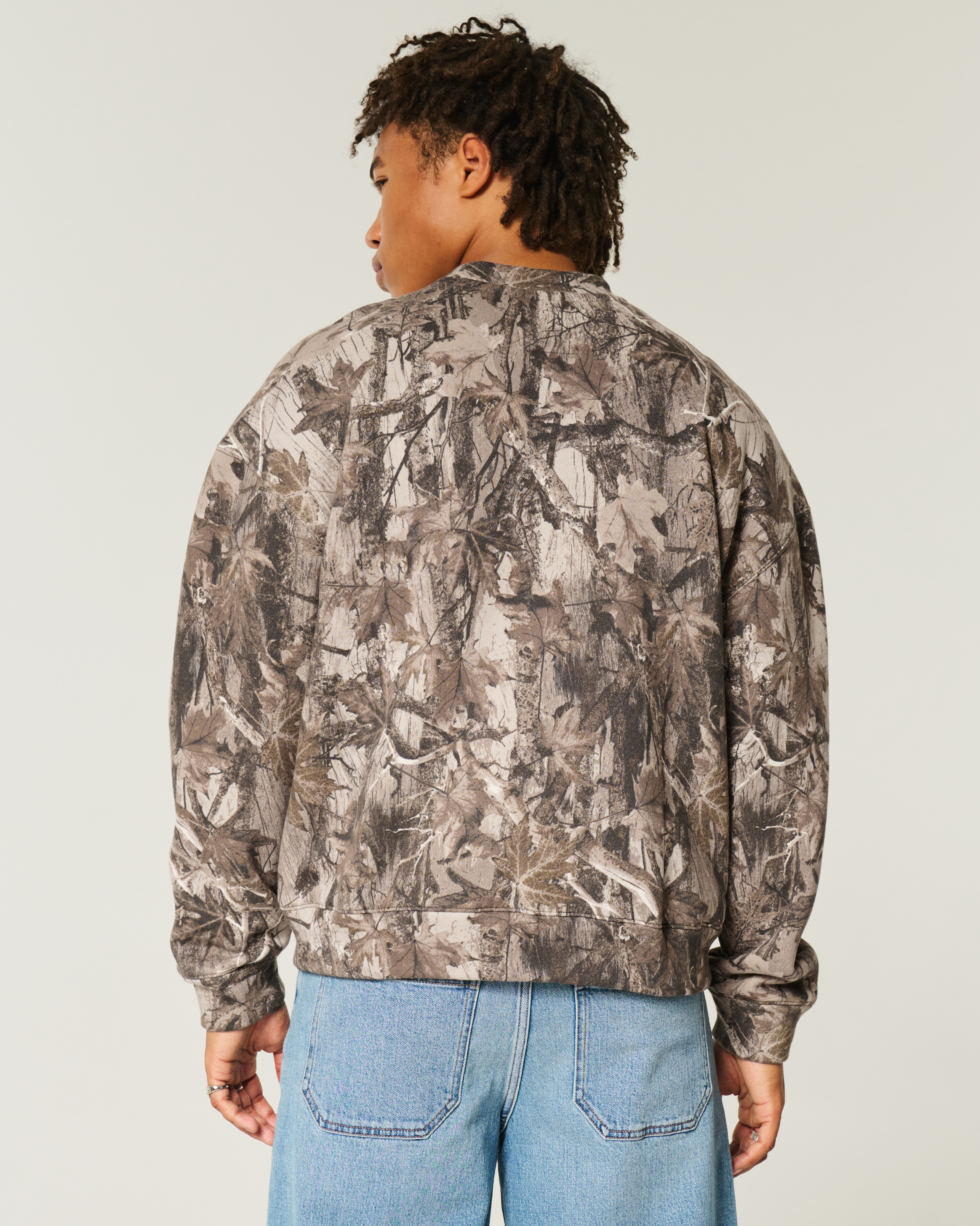 UCLA Bruins Graphic Camo Crew Sweatshirt