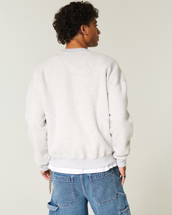 University of Illinois Fighting Illini Graphic Crew Sweatshirt