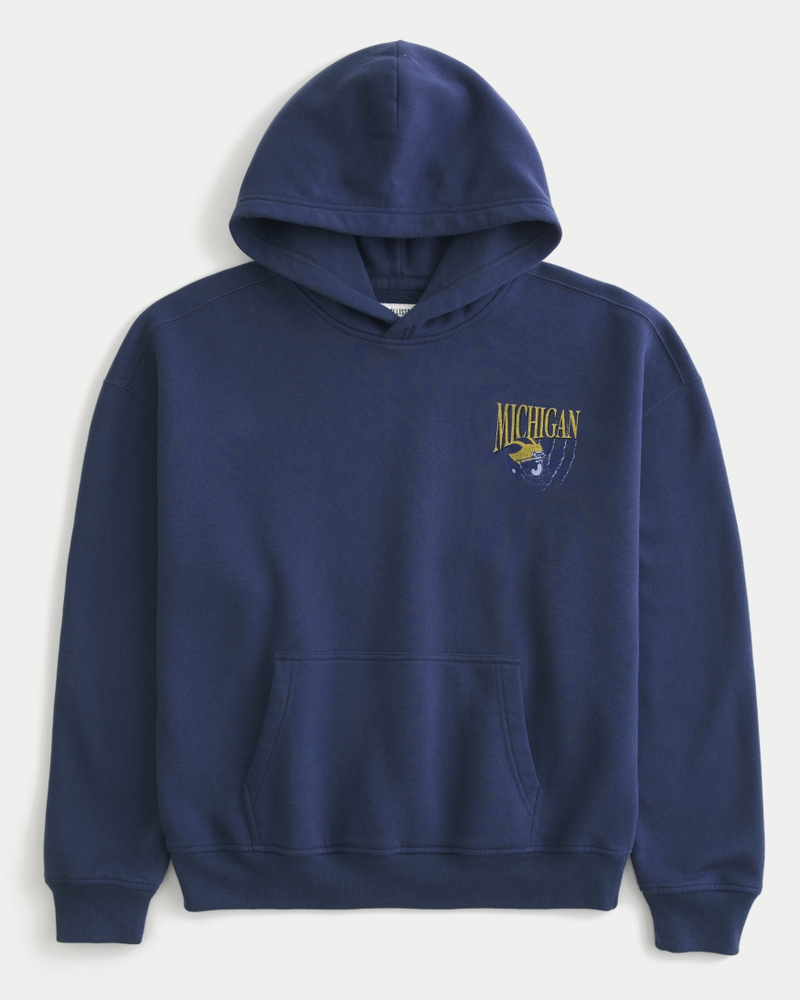 University of Michigan Wolverines Graphic Hoodie