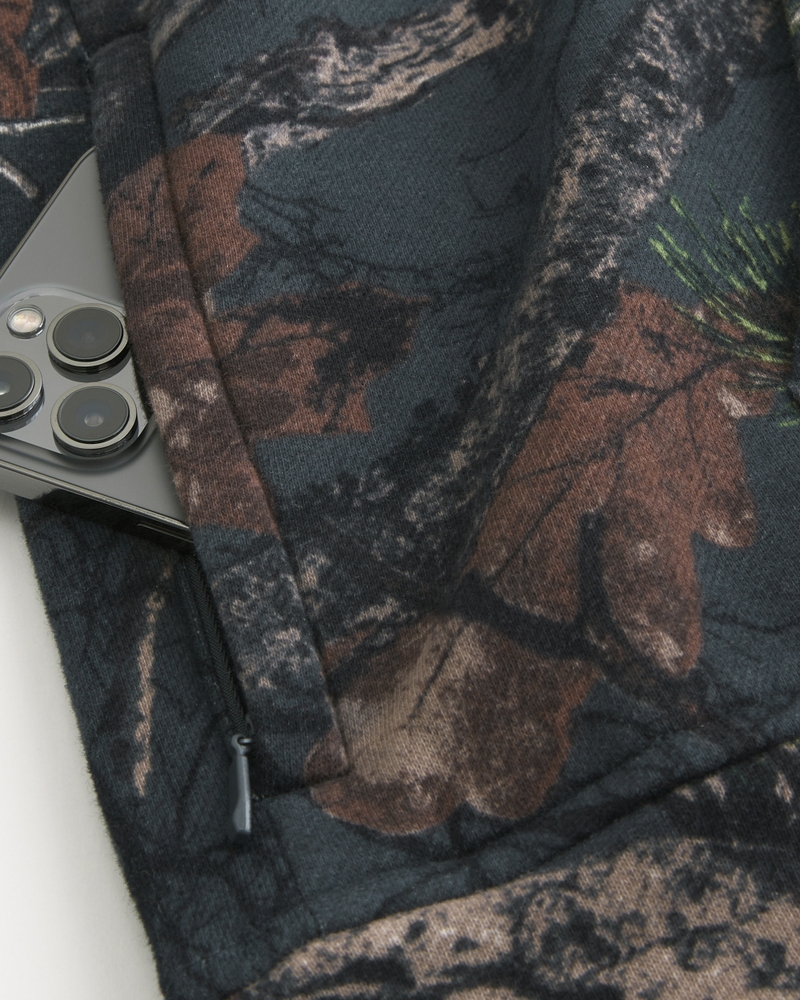 Boxy Camo Hoodie