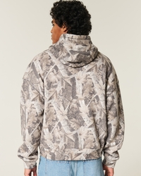 Baggy Cinch Camo Hoodie
