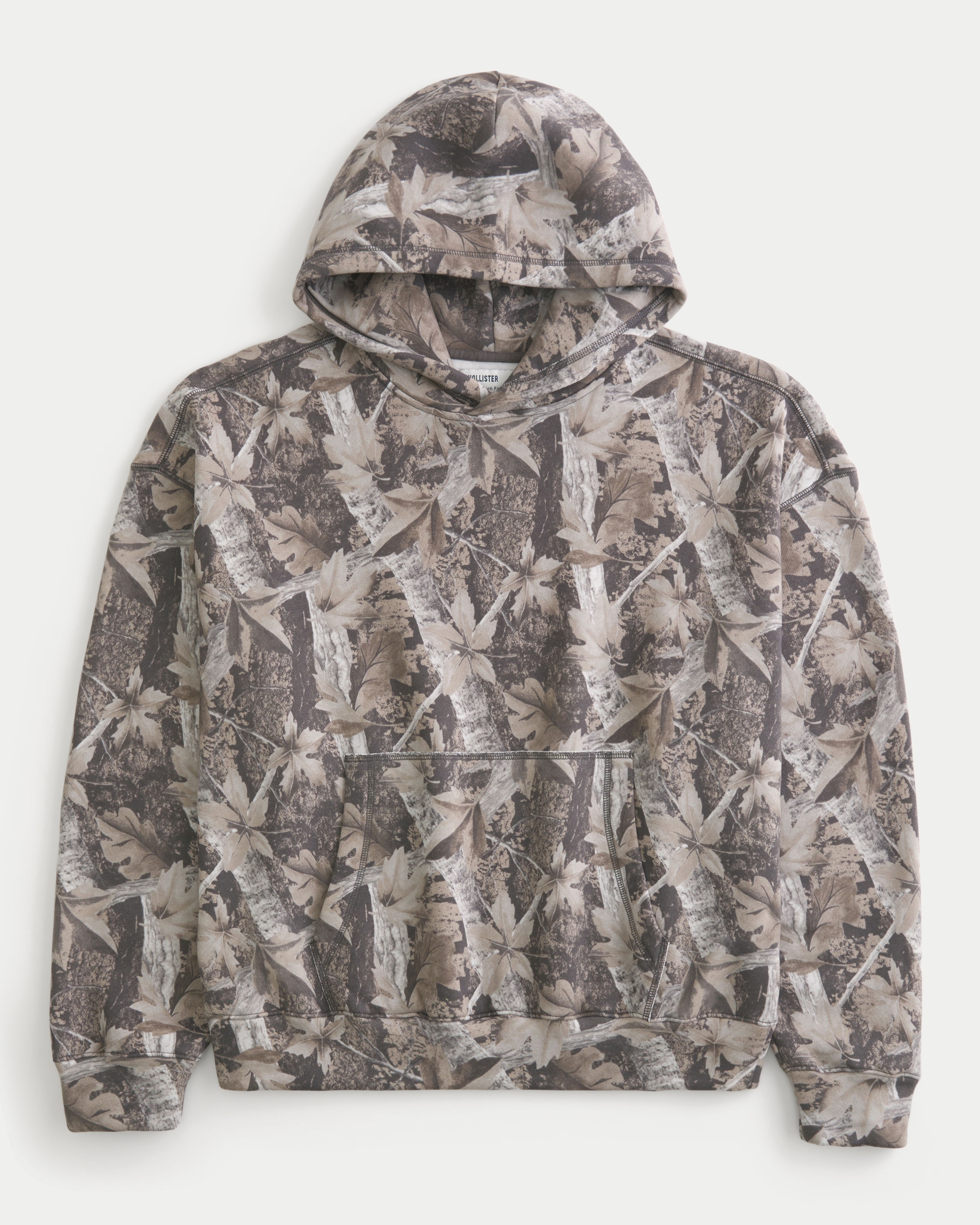 Baggy Cinch Camo Hoodie