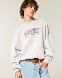 Baggy Cinch Bahamas Graphic Crew Sweatshirt