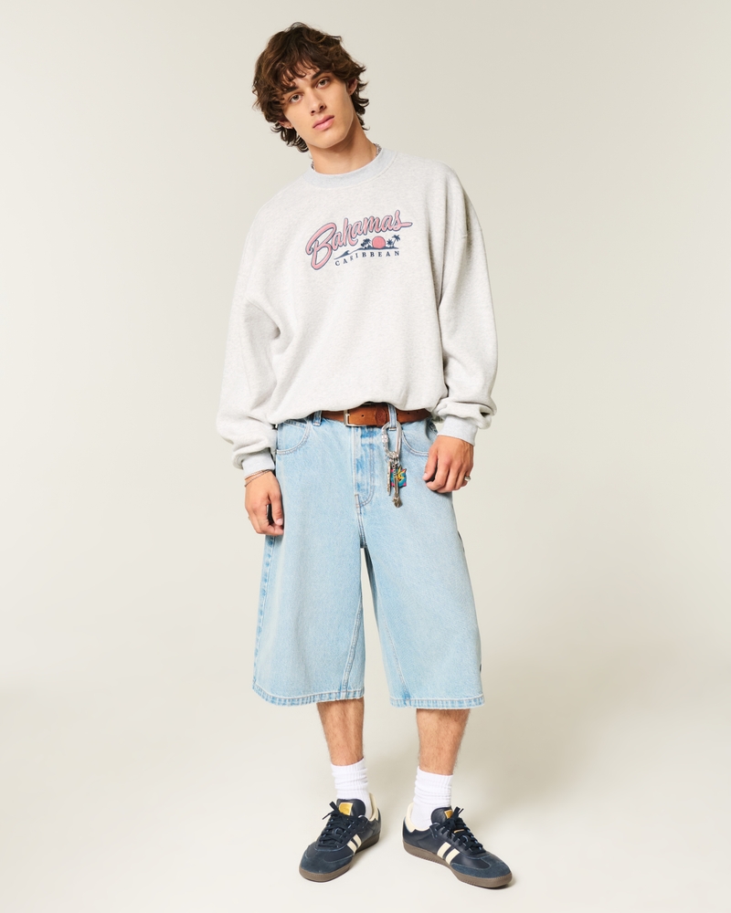 Men's Baggy Cinch Bahamas Graphic Crew Sweatshirt | Men's