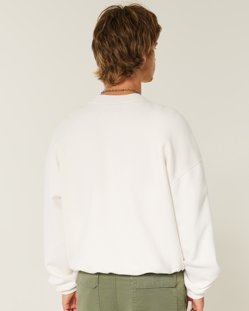 Baggy Cinch Malibu Graphic Crew Sweatshirt