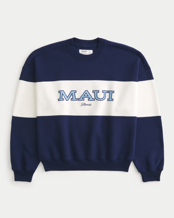 Men's Baggy Cinch Maui Graphic Crew Sweatshirt | Men's Clearance