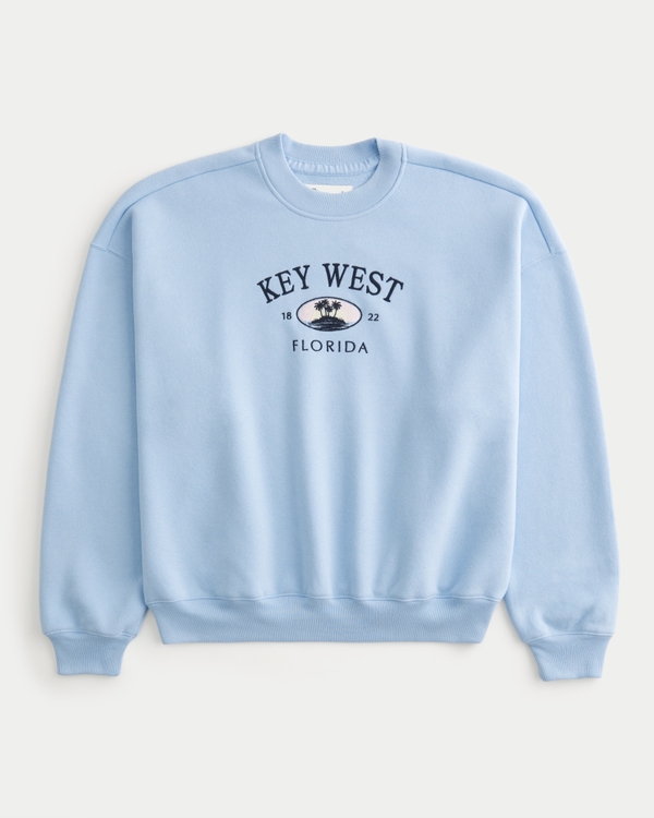 Baggy Cinch Key West Graphic Crew Sweatshirt
