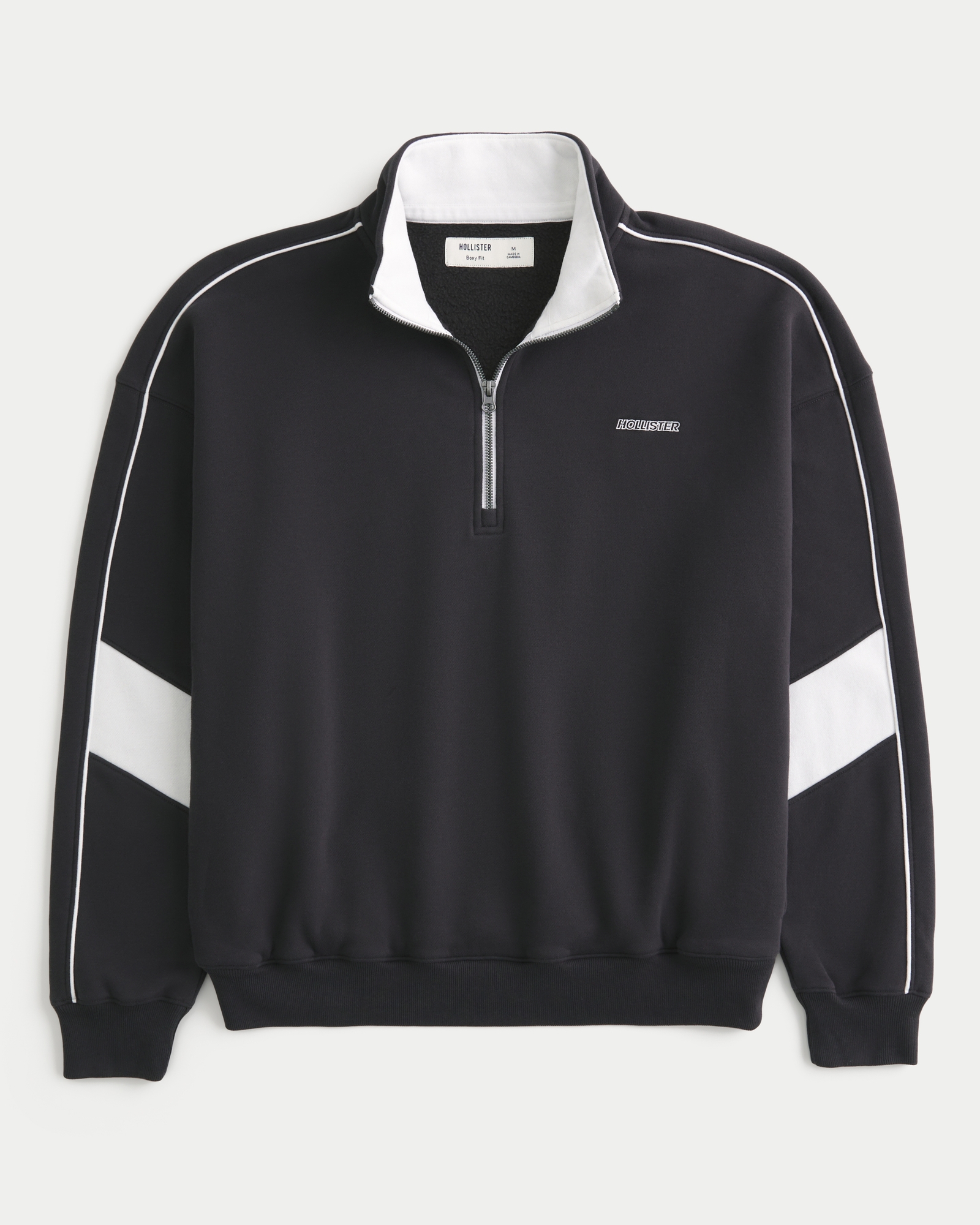 hollisterページ Men's Boxy Half-Zip Ducati Graphic Sweatshirt | Men's Graphics