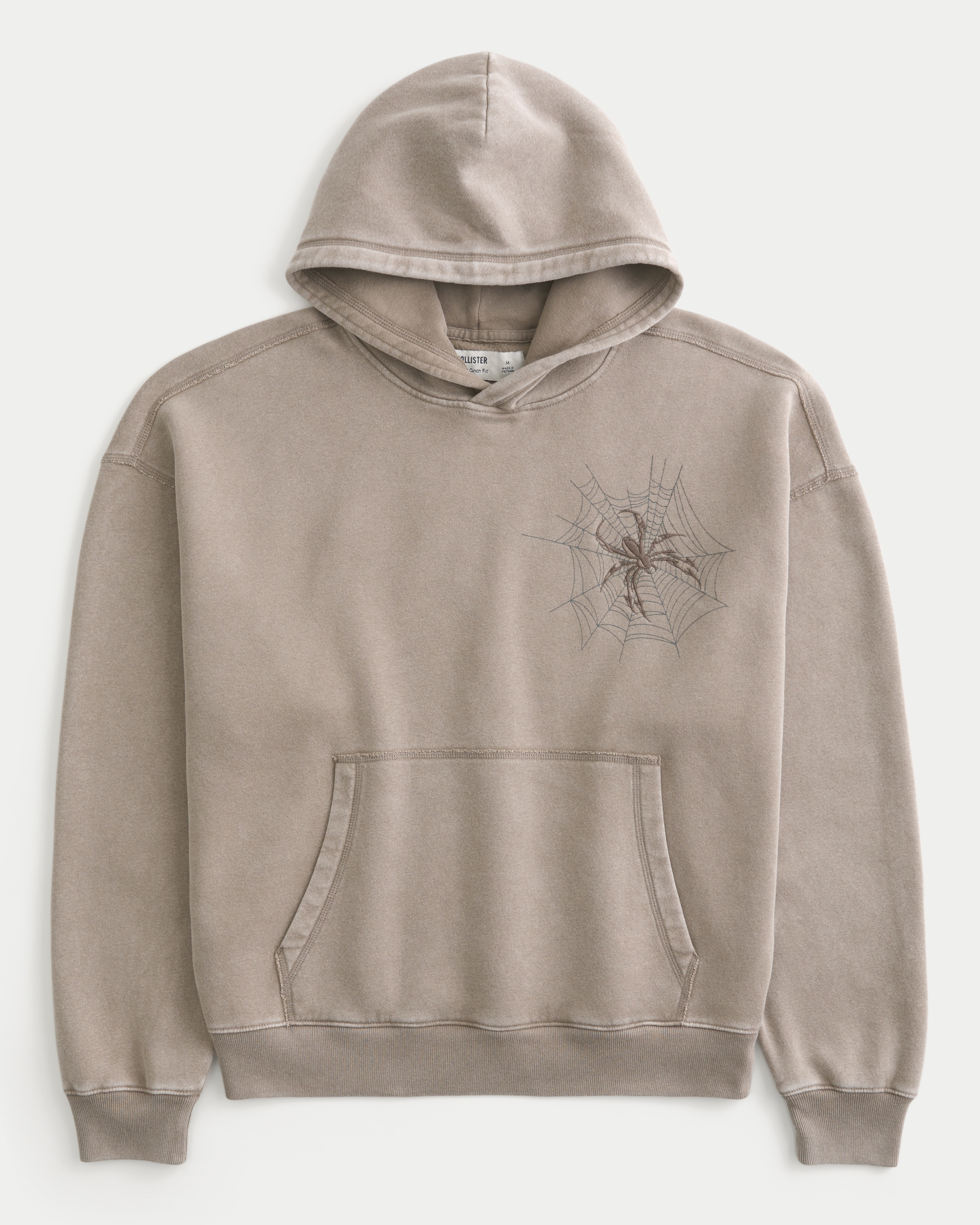 Baggy Cinch Spider Graphic Hoodie