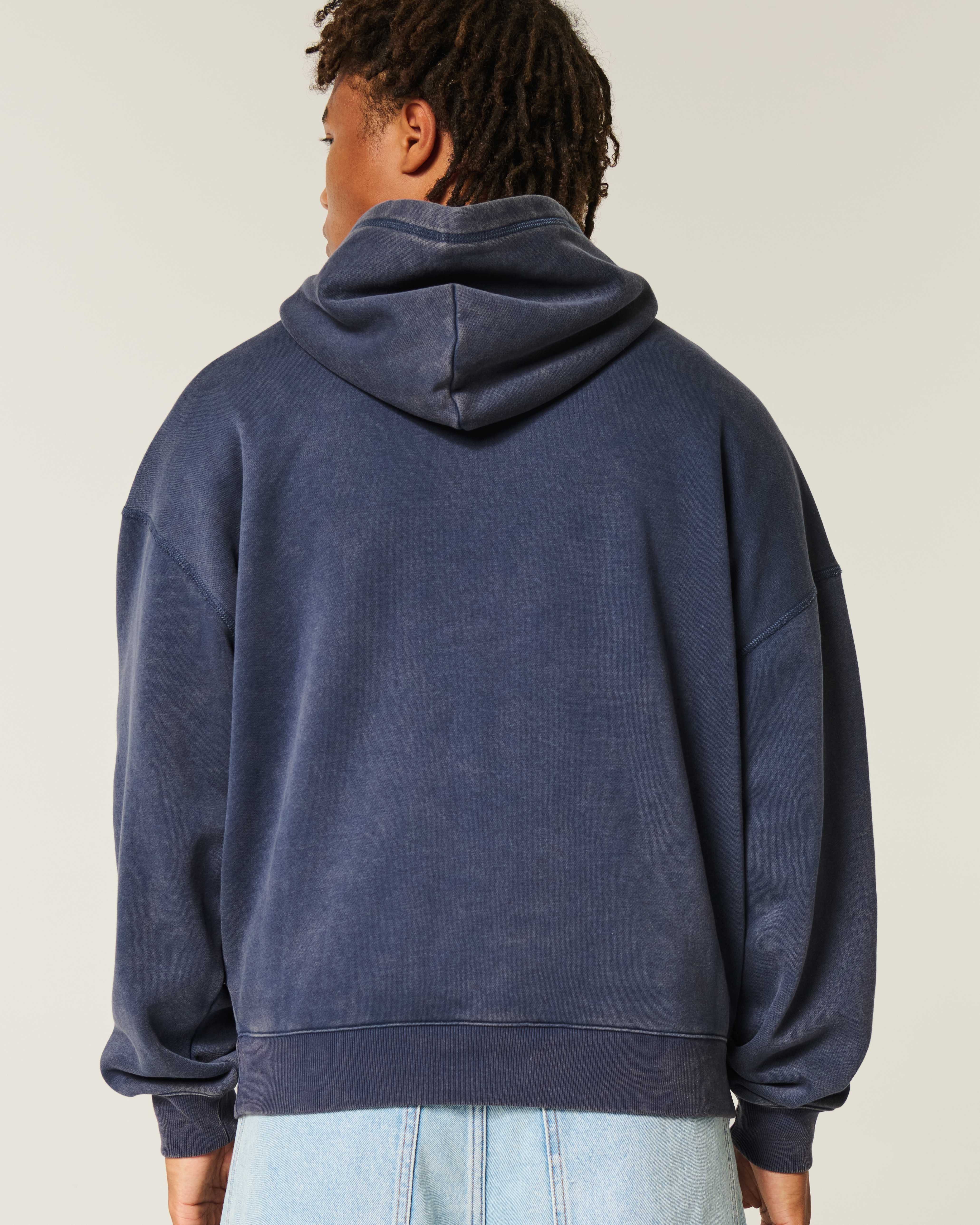 【BAON】[unisex] Dokoe Check String Over Hood Shirt Men's Sweat Shirts & Hoodies | GU US