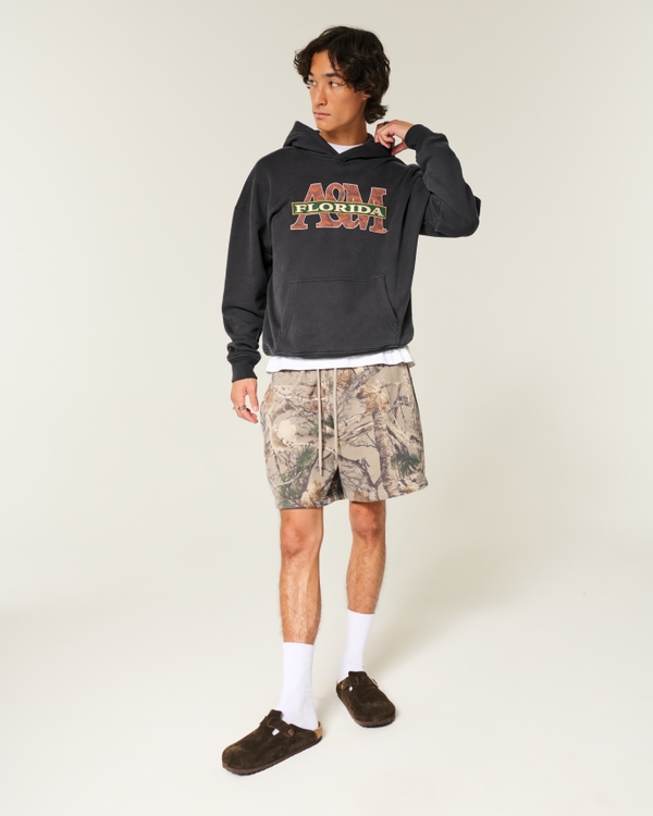 Florida A&M University Rattlers Graphic Hoodie, Faded Black view 2