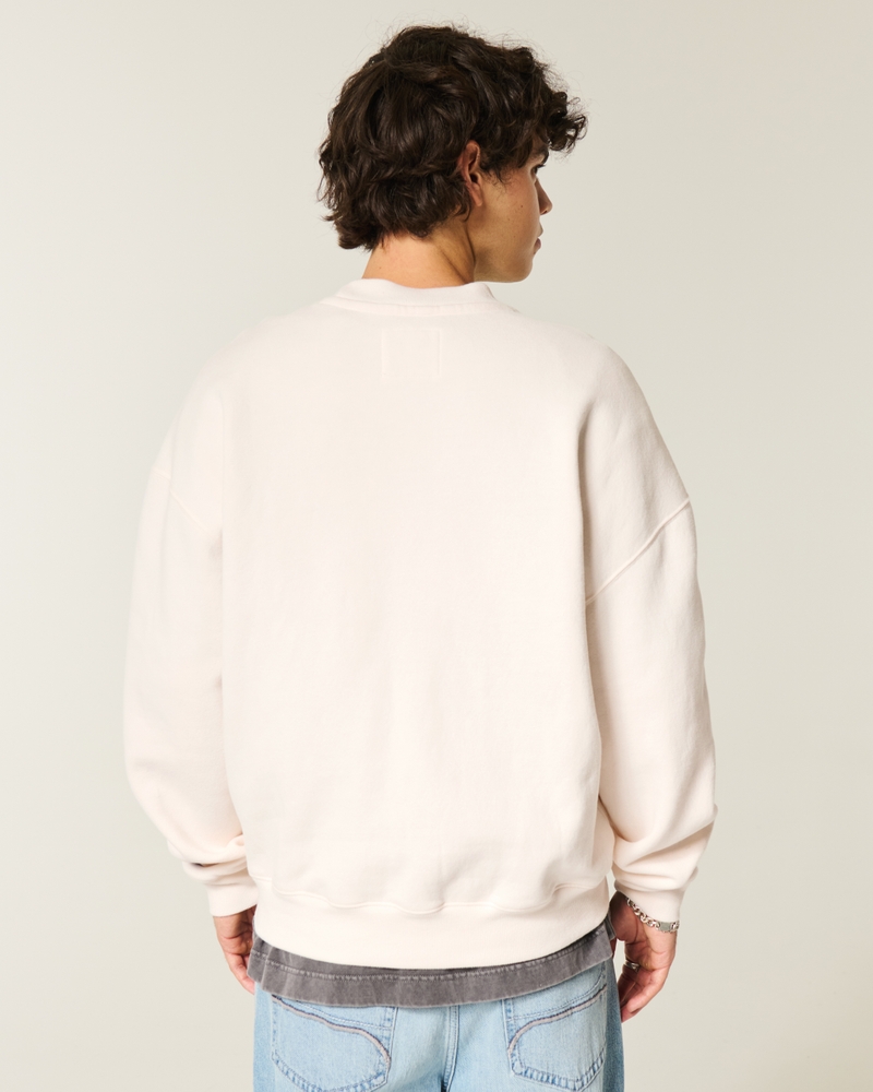 Boxy University at Buffalo Bulls Graphic Crew Sweatshirt