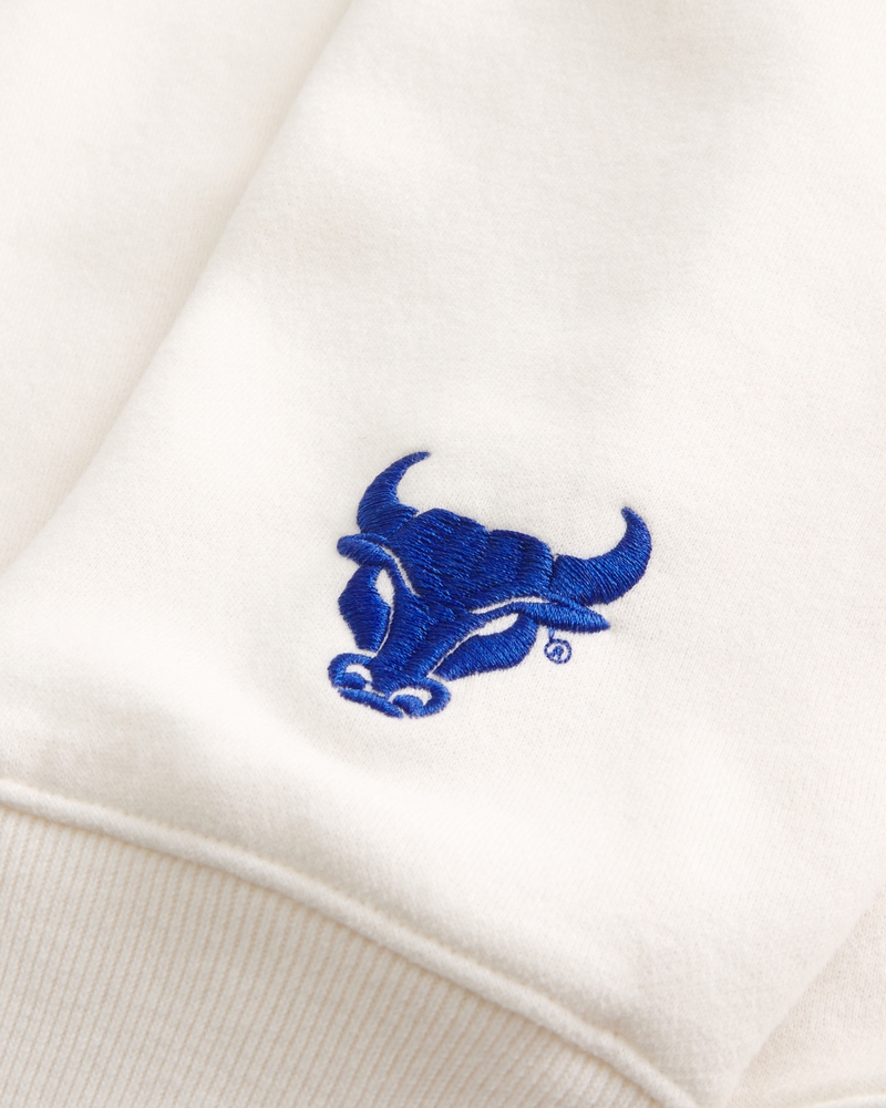 Boxy University at Buffalo Bulls Graphic Crew Sweatshirt