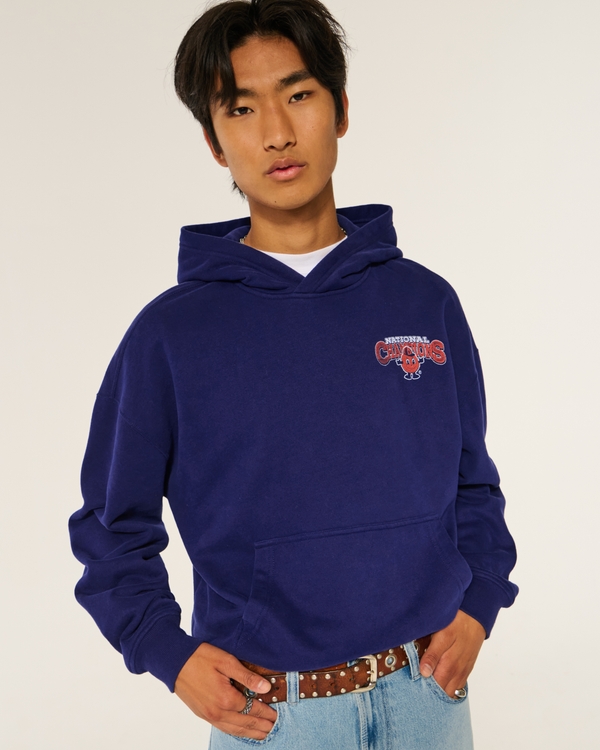 Boxy Syracuse University Orange Graphic Hoodie