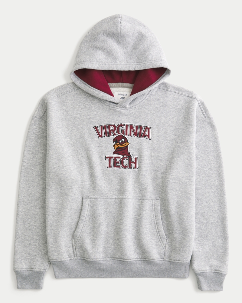 Men's Boxy Virginia Tech Hokies Graphic Hoodie | Men's Graphics