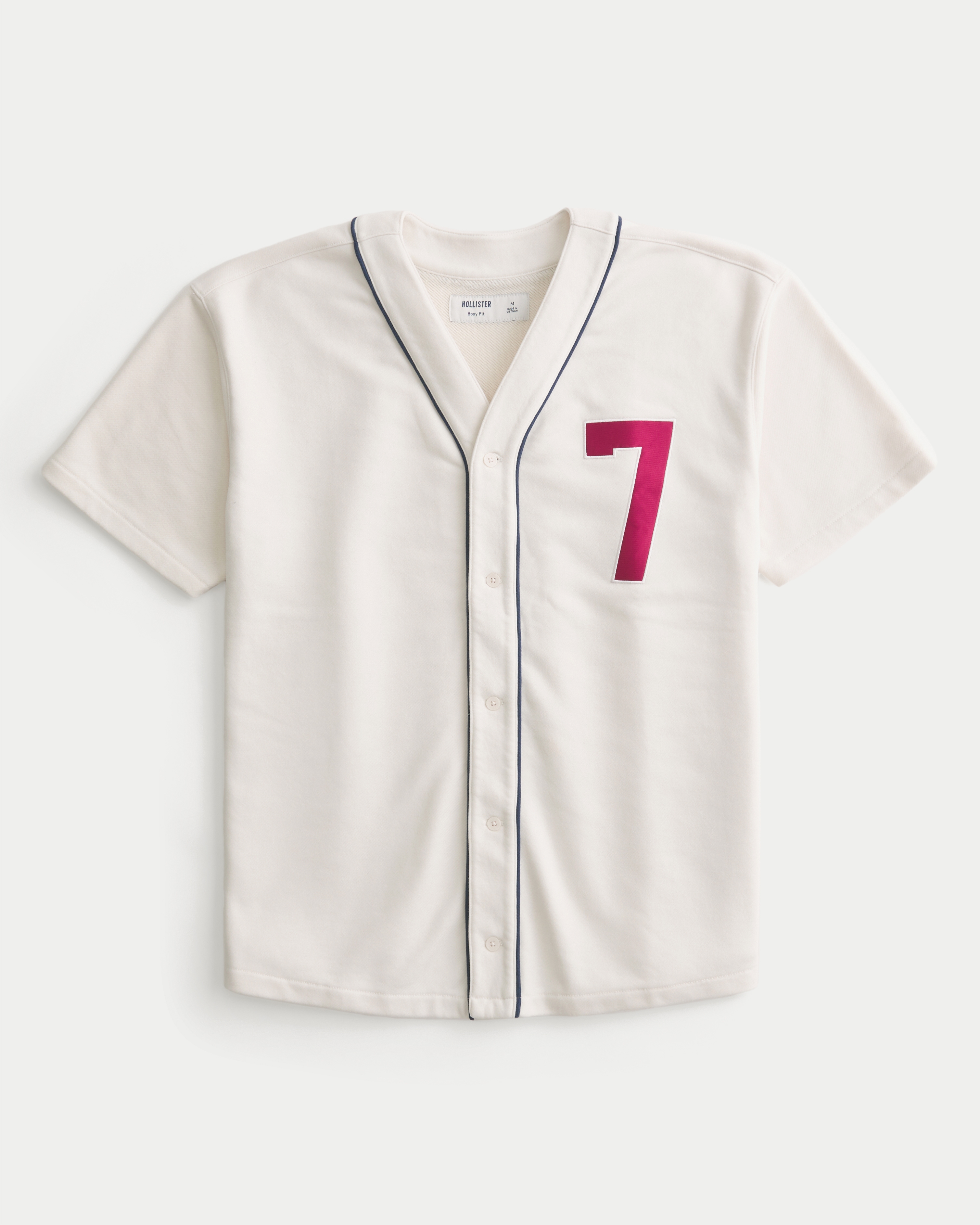 Boxy Graphic Baseball Jersey