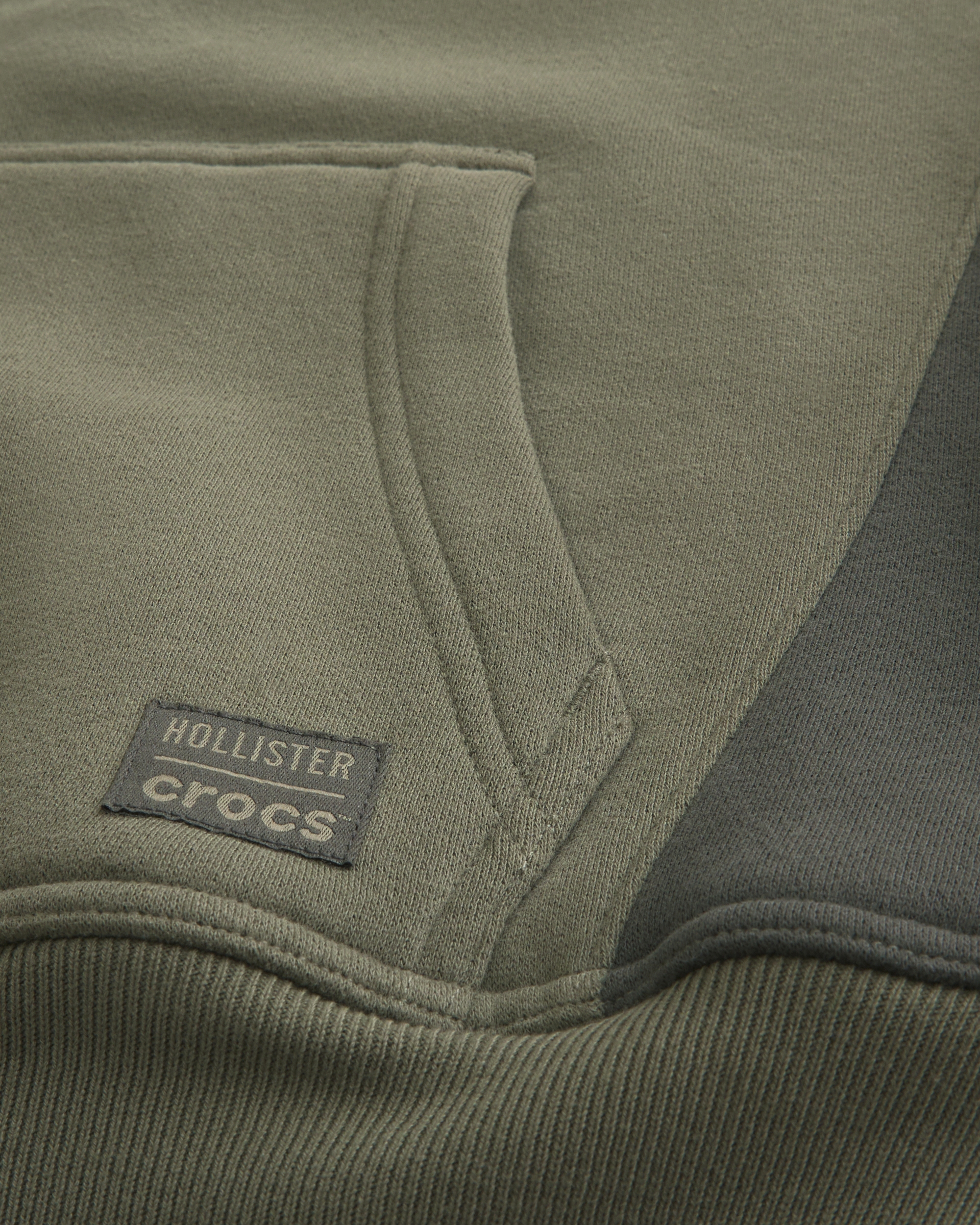 Hollister x Crocs Sherpa-Lined Zip-Up Hoodie
