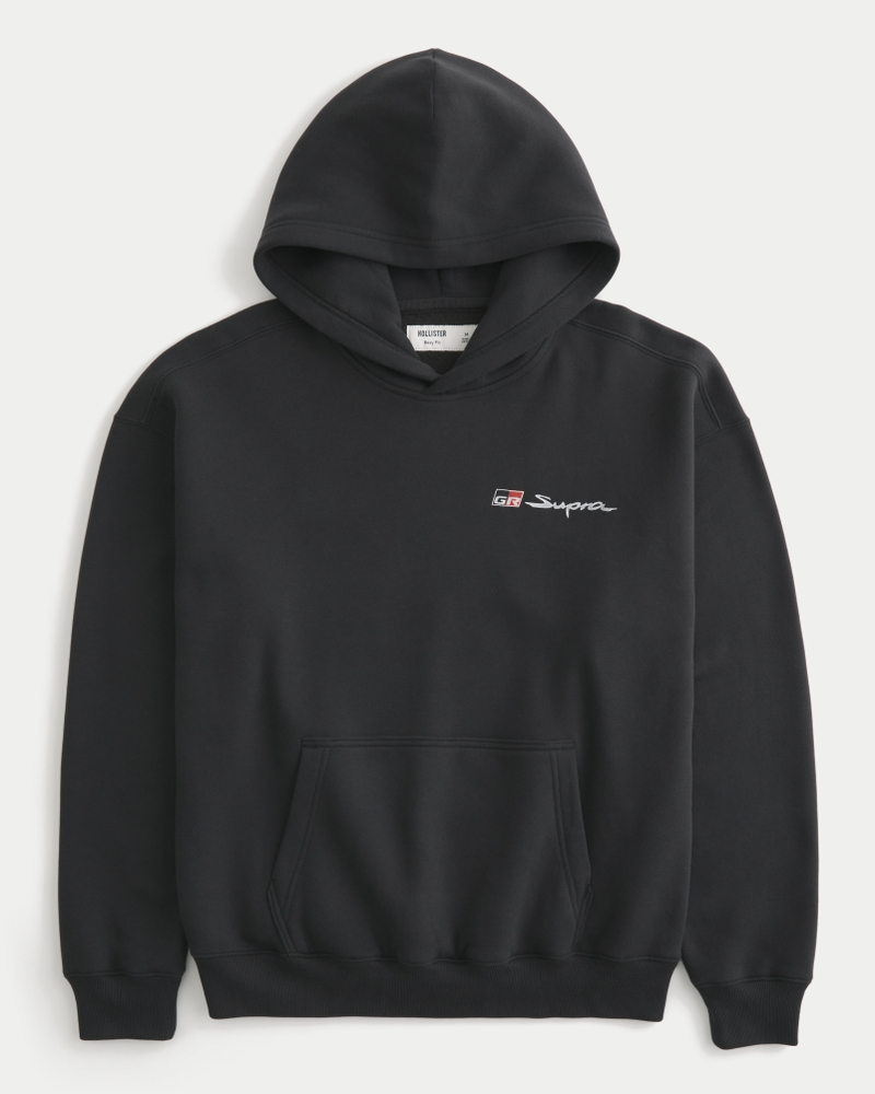 Boxy Toyota Supra Graphic Hoodie