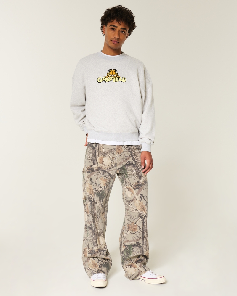 Garfield Graphic Crew Sweatshirt