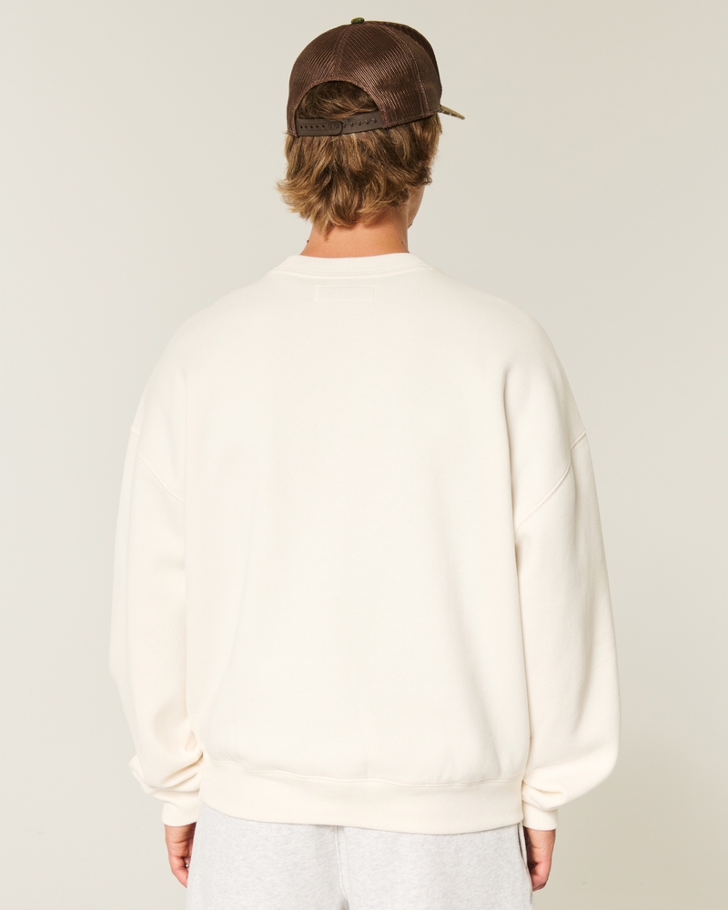 Baggy Cinch Tom and Jerry Graphic Crew Sweatshirt