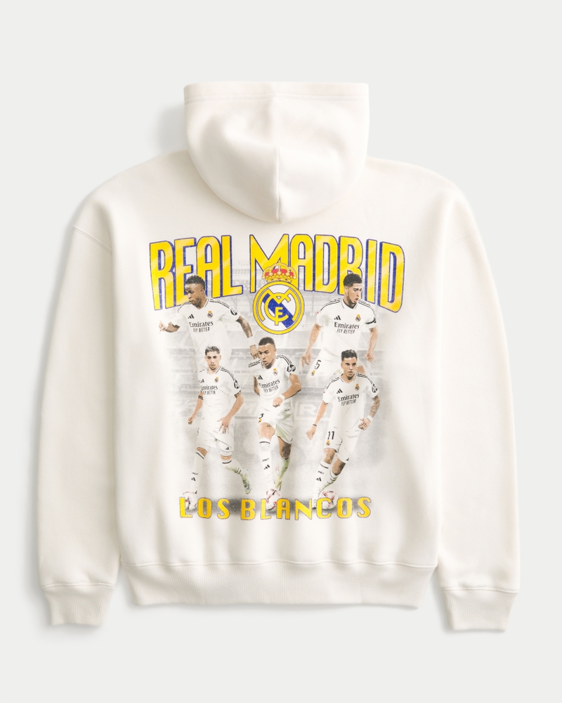 Boxy Real Madrid CF Graphic Hoodie