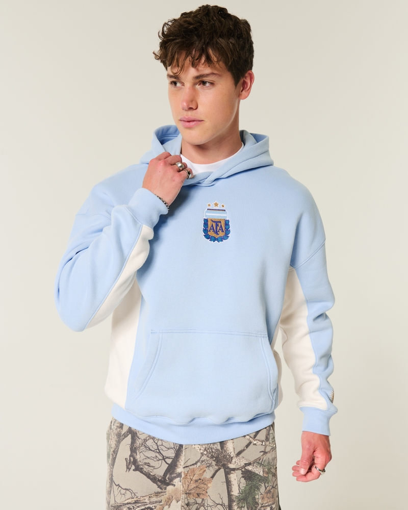 Men's Argentine Football Association Graphic Hoodie Men's Tops