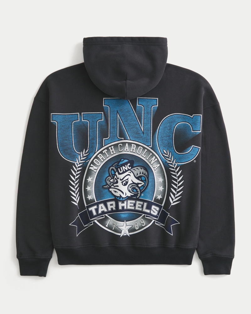 Boxy University of North Carolina Tar Heels Graphic Hoodie