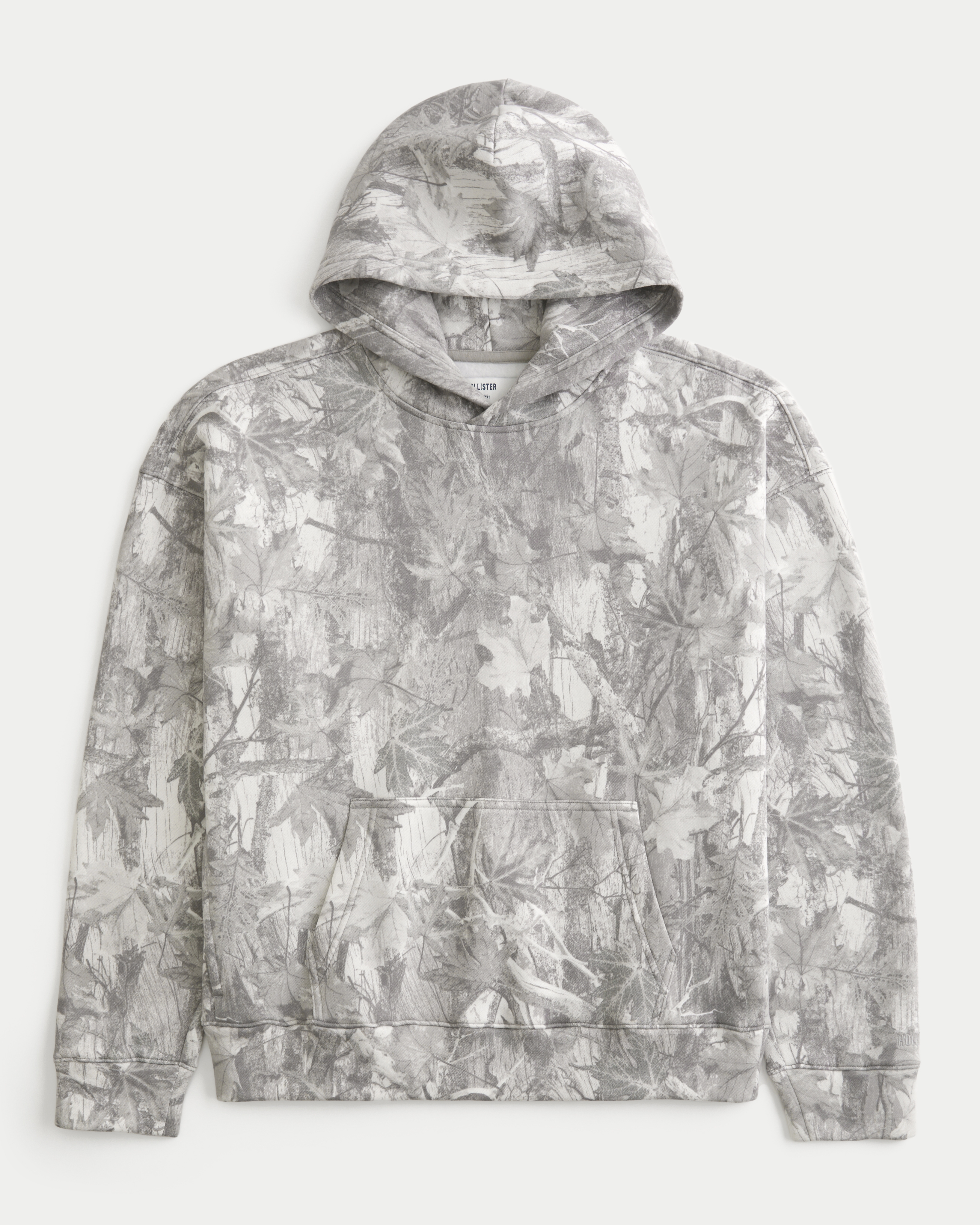 Hollister Feel Good Boxy Camo Hoodie