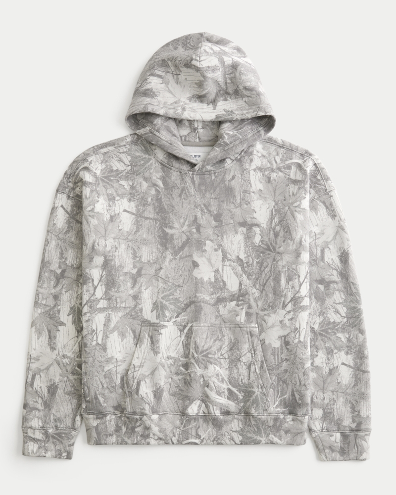 Men's Boxy Camo Hoodie | Men's | HollisterCo.com