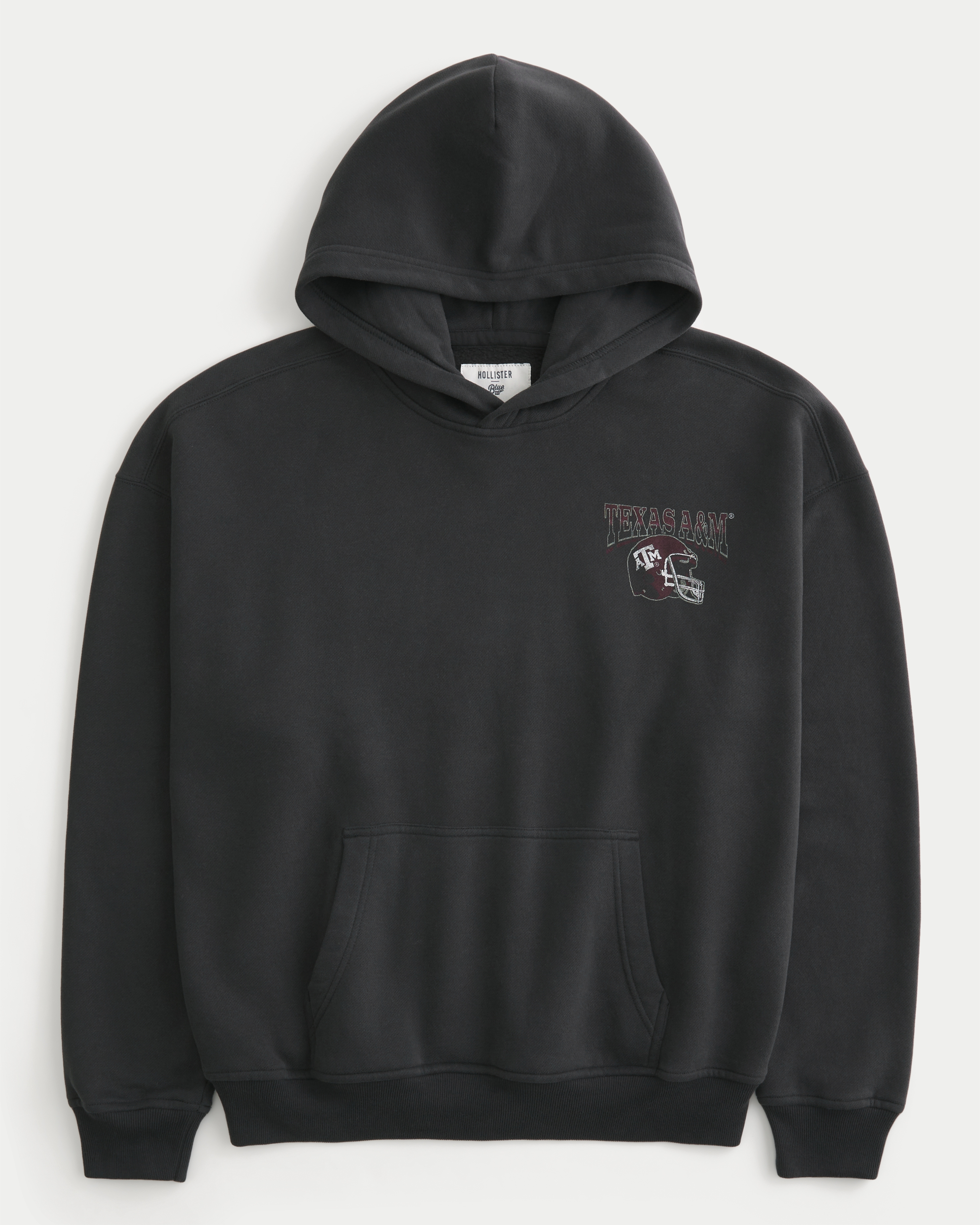 Boxy Texas A&M University Aggies Graphic Hoodie